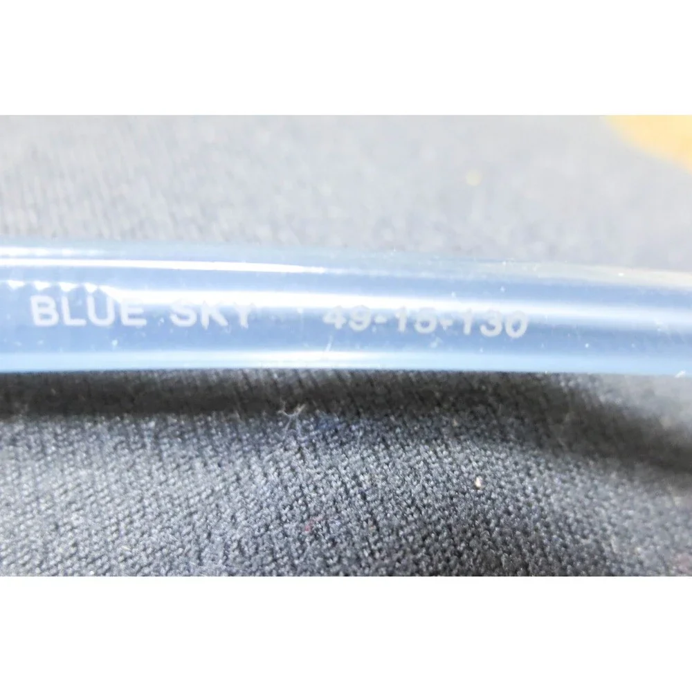 Lisa Loeb Eyewear by Classique Blue Sky 49-15-130 Cat Eye Glasses Frames Blue